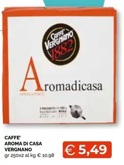 Mercatò Extra Caffè Aroma di Casa Vergnano offerta