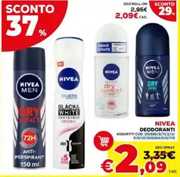 Conforama Nivea deodoranti offerta