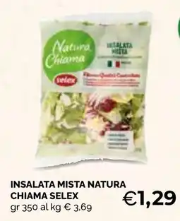 Mercatò Big Insalata mista natura chiama selex offerta