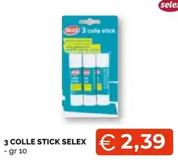 Mercatò Extra 3 colle stick selex offerta