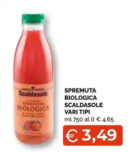 Mercatò Extra Spremuta biologica Scaldasole offerta