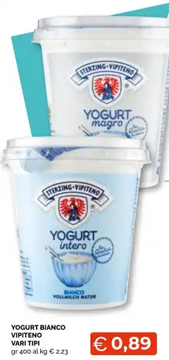 Mercatò Extra Yogurt Bianco Vipiteno offerta