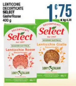 Maxi Sidis Lenticchie Decorticate Select offerta
