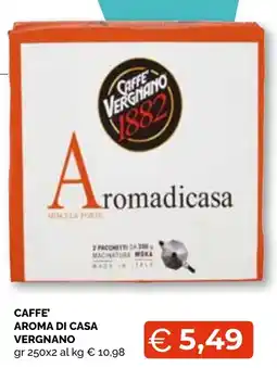 Mercatò Big Caffè Aroma di Casa Vergnano offerta