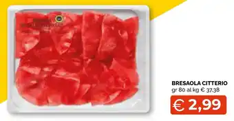 Mercatò Extra Bresaola Citterio offerta