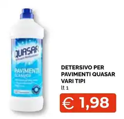 Mercatò Extra Detersivo per pavimenti Quasar offerta