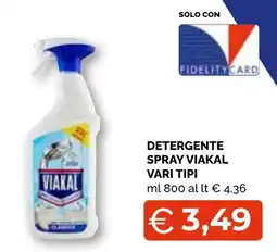 Mercatò Extra Detergente spray Viakal offerta