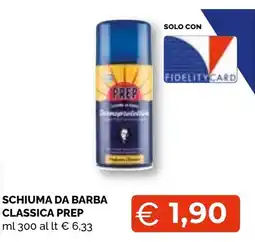 Mercatò Extra Schiuma da barba classica Prep offerta