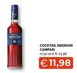 Mercatò Extra Cocktail Negroni Campari offerta