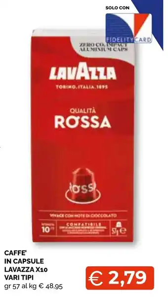 Caffè in capsule Lavazza