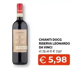 Mercatò Big Chianti Docg Riserva Leonardo Da Vinci offerta