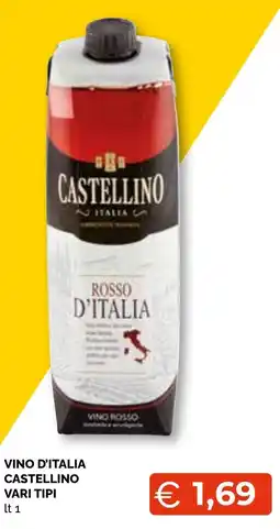 Mercatò Extra Vino d'Italia Castellino offerta