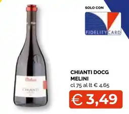 Mercatò Extra Chianti DOCG Melini offerta