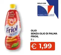 Mercatò Extra Olio senza olio di palma Friol offerta