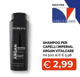 Mercatò Big Shampoo per capelli imperial argan vitalcare offerta