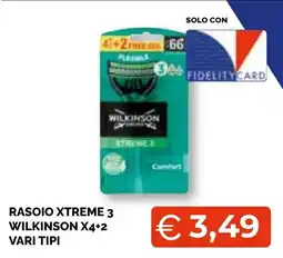 Mercatò Big Rasoio Xtreme 3 Wilkinson offerta