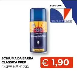 Mercatò Big Schiuma da barba classica Prep offerta