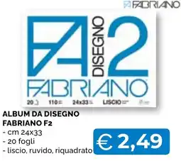 Mercatò Big Album da disegno Fabriano F2 offerta