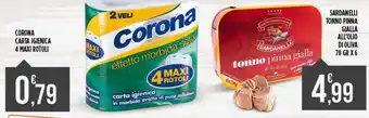 Corona carta igienica