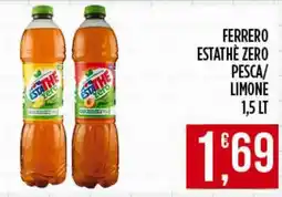 Netto Supermercati Ferrero Estathè Zero Pesca/Limone offerta