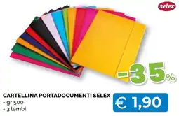 Mercatò Big Cartellina portadocumenti Selex offerta