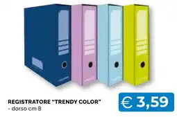 Mercatò Big Registratore "Trendy Color" offerta