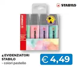 Mercatò Big Evidenziatori Stabilo offerta