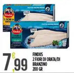 Netto Supermercati Findus 2 Fiori di Orata/di Branzino offerta