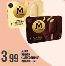 Netto Supermercati Algida Magnum classico/bianco mandorle offerta