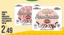 Netto Supermercati PuroBeretta prosciutto cotto/petto di pollo arrosto offerta