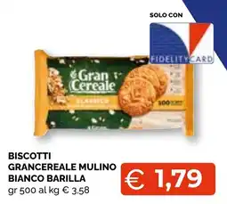 Mercatò Extra Biscotti Grancereale Mulino Bianco Barilla offerta