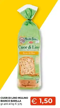Mercatò Extra Cuor di Lino Mulino Bianco Barilla offerta