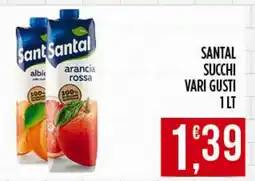 Netto Supermercati Santal succhi vari gusti offerta