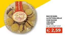 Mercatò Big Baci di dama La Fattoria delle cose buone offerta