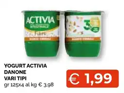 Mercatò Big Yogurt Activia Danone offerta