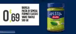 Netto Supermercati Pesto Barilla offerta