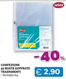 Mercatò Big Buste goffrate Selex offerta