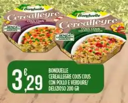 Netto Supermercati Bonduelle Cereallegre Cous Cous con pollo e verdure offerta