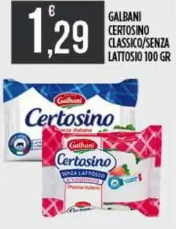 Netto Supermercati Galbani Certosino classico/senza lattosio offerta