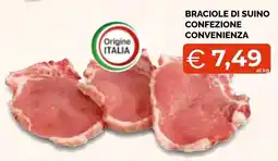 Mercatò Big Braciole di suino offerta