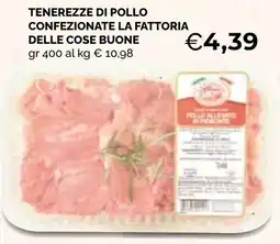 Mercatò Big Teneresse di pollo della fattoria delle cose buone offerta
