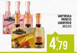 Netto Supermercati Sant'Orsola Prosecco Luxury/Rosé offerta