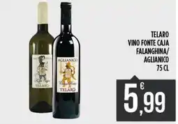 Netto Supermercati Vino Fonte Caja Telaro offerta