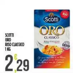 Netto Supermercati Scotti Oro Riso Classico offerta