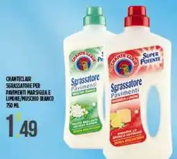 Netto Supermercati Chanteclair sgrassatore pavimenti offerta
