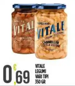 Netto Supermercati Vitale legumi vari tipi offerta