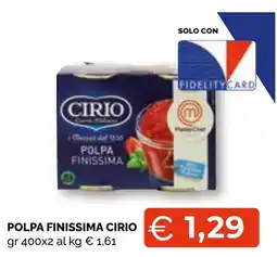 Mercatò Extra Polpa finissima Cirio offerta