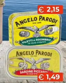 Mercatò Extra Filetti di sgombro in olio d'oliva Angelo Parodi offerta