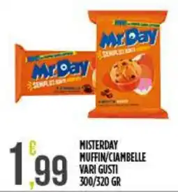 Netto Supermercati Misterday muffin/ciambelle offerta