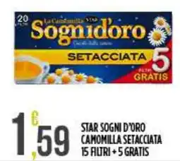 Netto Supermercati Star Sogni d'Oro Camomilla Setacciata offerta